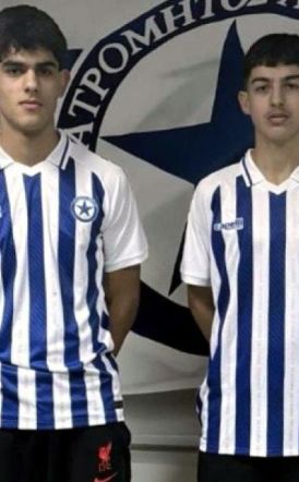 Δυο νεαροί παίκτες,  ο Στέργιος Γιαννακίδης και ο Αλέξανδρος Τσιάρας, από την ΑΕΠ Βέροιας στον Ατρόμητο