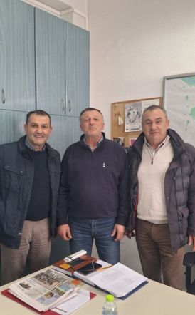 Συνάντηση Αντιδημάρχου Αγροτικής Ανάπτυξης με τους εκπροσώπους του Αγροτικού Συλλόγου Γεωργών Βέροιας και Ημαθίας