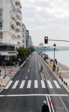 Ξεκινά την Κυριακή η πιλοτική πεζοδρόμηση της Λεωφόρου Νίκης στην παραλία Θεσσαλονίκης