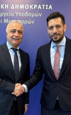 Συνάντηση Τσαβδαρίδη – Κυρανάκη με ατζέντα τις συγκοινωνιακές υποδομές της Ημαθίας. Εφοδιάζεται ο Αρχαιολογικός χώρος των Αιγών με ειδικό λεωφορείο - Στο τραπέζι της συζήτησης και η Πεζογέφυρα Αλεξάνδρειας