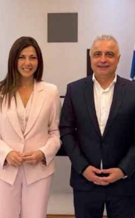 Ονοματοδοσία του Γυμνασίου Κοπανού  σε Γυμνάσιο «Αθανάσιος Παπαδόπουλος»  και άλλα εκπαιδευτικά ζητήματα  της Ημαθίας στην ατζέντα  της συνάντησης Τσαβδαρίδη - Ζαχαράκη