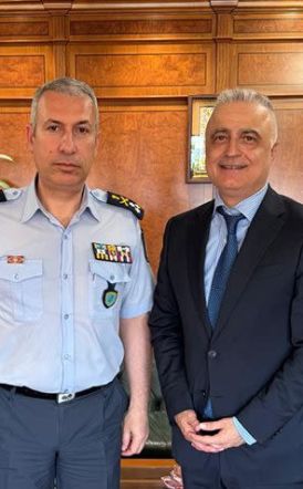 Ο Υφυπουργός Ανάπτυξης συναντήθηκε με τον Αρχηγό της Ελληνικής Αστυνομίας για θέματα της Ημαθίας