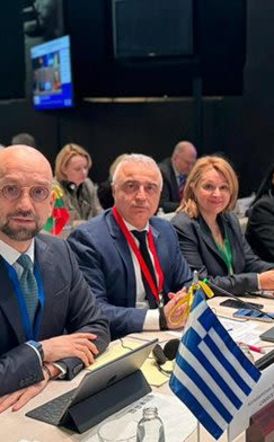 Στη Γάνδη, ως επικεφαλής της ελληνικής αντιπροσωπείας για τον κοινοβουλευτικό έλεγχο της Europol ο Λάζαρος Τσαβδαρίδης
