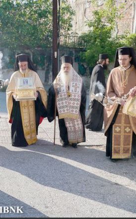Μεταφορά Ιερού Λειψάνου του Αγ. Λουκά του Ιατρού στη Νάουσα και ομιλία του ιατρού Χρήστου Ταχματζίδη