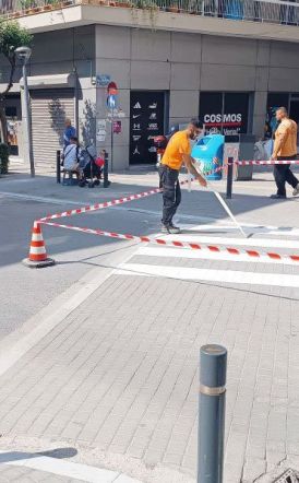 Θα μπορούσαν να γίνουν οι διαγραμμίσεις  των διαβάσεων σε πιο ενδεδειγμένη ημέρα και ώρα;