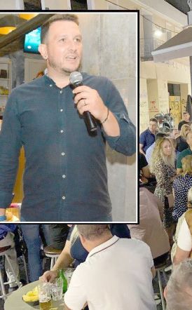 Με φίλους και υποστηρικτές συναντήθηκε ο Λεωνίδας Ακριβόπουλος