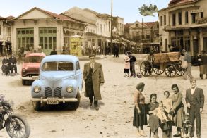 ΜεΜιαΜατια Η πλατεία του Αγίου Αντωνίου ανοίγει σαν παλιά φωτογραφία.