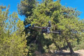 Drone Πυροπροστασίας της Ημαθίας στην Κοινότητα Σελίου