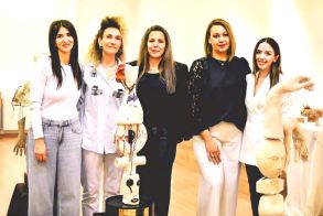 Στα εγκαίνια της Έκθεσης Κεραμικής στην ΝΑϊΑΣ το Κέντρο Συμβουλευτικής Γυναικών  Δ. Βέροιας