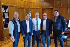 Με τον υφ. Ανάπτυξης,  Λ. Τσαβδαρίδη, συναντήθηκαν μέλη της Ο.Ε.Ζ.Ε.  για ζητήματα του κλάδου τους