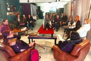 Παρουσιάστηκε το νέο βιβλίο της Εύης Κουτρουμπάκη 