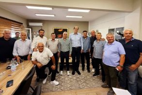 Συμμετοχή του Τάσου Μπαρτζώκα σε σύσκεψη στην Αντιπεριφέρεια για τη διάθεση αρδευτικού νερού