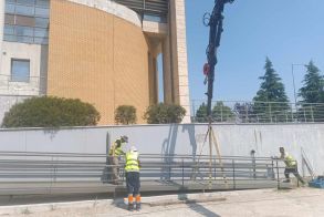 Δωρεά του εργολάβου του νέου Διοικητηρίου η ράμπα στο Δικαστικό Μέγαρο Βέροιας