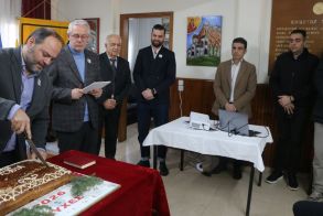 Κοπή της βασιλόπιτας του 2026 στον Άγιο Γεώργιο Περιστερεώτα