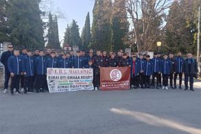 Φόρος τιμής στον Άλκη Καμπανό από τις Μικτές της ΕΠΣ Μακεδονίας (φωτο - βίντεο)