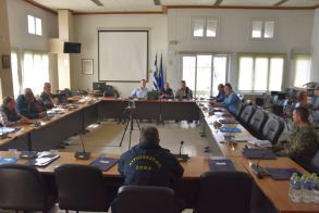 Συνεδρίασε το Συντονιστικό  Τοπικό Όργανο Πολιτικής Προστασίας  του Δήμου Νάουσας  ενόψει της αντιπυρικής περιόδου