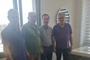 Επίσκεψη Νικόλα Καρανικόλα στον Αγροτικό Συνεταιρισμό Επισκοπής