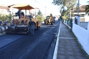 Δήμος Νάουσας: Ασφαλτοστρώσεις στην Τοπική Κοινότητα Κοπανού