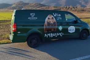 Το πρώτο ασθενοφόρο άγριων θηλαστικών στην Ελλάδα απέκτησε ο Αρκτούρος