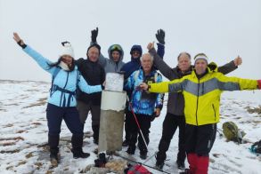 Κυριακή 25 Ιανουαρίου 2026 ΚΟΠΗ ΒΑΣΙΛΟΠΙΤΑΣ Κορυφή Ασούρμπασι 1.890μέτρα με τους Ορειβάτες Βέροιας