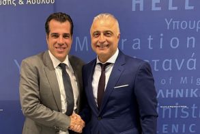 Συνάντηση Τσαβδαρίδη - Πλεύρη για χρηματοδοτήσεις έργων αποχέτευσης σε Αγία Βαρβάρα, Ασώματα και Άμμο  -Ζήτησε την έγκριση προμήθειας σύγχρονου πολυμηχανήματος στον Δήμο Βέροιας για άμεση επέμβαση σε φυσικές καταστροφές