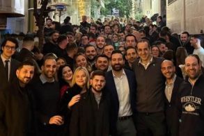 Χριστουγεννιάτικη συνάντηση Γρηγόρη Δημητριάδη με την οικογένεια της ΟΝΝΕΔ