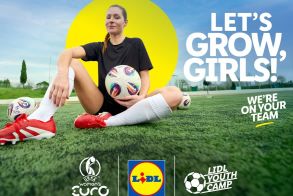 Η Lidl φέρνει το Lidl Youth Camp στο UEFA Women’s EURO 2025™