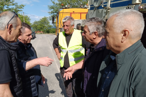 Ξεκίνησε η ασφαλτόστρωση στα Ριζώματα