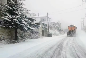 «Άσπρη» μέρα χθες στην Ημαθία