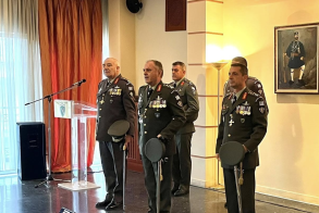 Ανέλαβε ο νέος διοικητής της 1ης Μεραρχίας, υποστράτηγος Χαράλαμπος Γεωργίου