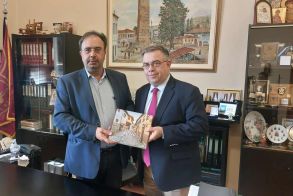 Ο ρόλος των ΟΤΑ στην τοπική ανάπτυξη  κυριάρχησε στην πρώτη συνάντηση του νέου Γ. Γραμματέα  της Αποκεντρωμένης με τον Δήμαρχο Βέροιας