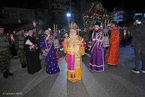 Ακολουθία του Επιταφίου Θρήνου στον Ναό του πολιούχου της Βεροίας