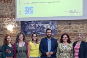 Μαθητές του 5ου Γυμνασίου Βέροιας, σε βιωματικό σεμινάριο για τα ψηφιακά μέσα και την αξιόπιστη ενημέρωση