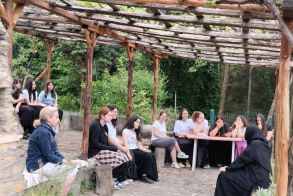 Το 6ο Γυμνάσιο Βέροιας στο Άγιο Όρος και  στην Ιερά Μονή Κοιμήσεως της Θεοτόκου