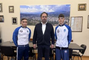 Εγκάρδιες ευχές από τον Δήμαρχο Βέροιας πριν το Παγκόσμιο Πρωτάθλημα Ζίου Ζίτσου