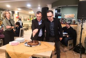 Κοπή Πρωτοχρονιάτικης Βασιλόπιτας   των εργαζομένων της Διεύθυνσης Προσχολικής Αγωγής και Αθλητισμού του Δήμου Βέροιας