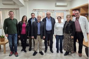 Το Νοσοκομείο Νάουσας και τον νέο Διοικητή του, επισκέφθηκε το ΔΣ του ΙΣΗ