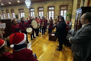 Πρωτοχρονιάτικα κάλαντα συλλόγων και φορέων στον Δήμαρχο Βέροιας