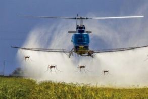 Ξεκινά το πρόγραμμα εναέριων ψεκασμών για την καταπολέμηση των κουνουπιών στους ορυζώνες της Θεσσαλονίκης, της Πιερίας και της Ημαθίας από την Περιφέρεια Κεντρικής Μακεδονίας