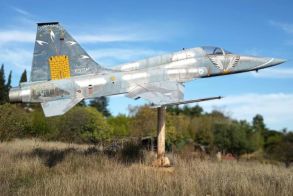 Με αφορμή την εορτή της Πολεμικής Αεροπορίας  - Ερωτήματα για το απροστάτευτο μαχητικό F-5 στο Φράγμα Αλιάκμονα του Δ. Βέροιας