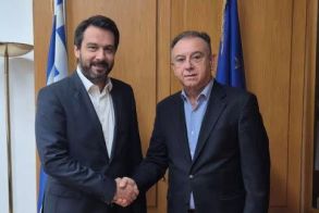 Συνάντηση Μπαρτζώκα - Κέλλα για τα νέα  κρούσματα ευλογιάς  αιγοπροβάτων στην Ημαθία