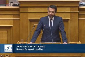 Τάσος Μπαρτζώκας  για Επιστολική ψήφο:  «Όπου υπάρχει Έλληνας πολίτης, εκεί οφείλει να φτάνει  και η Δημοκρατία μας»