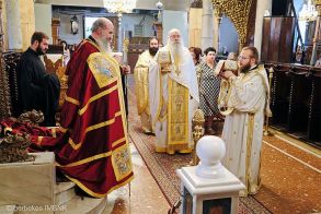 Εορτασμός του Αγίου Αθηναγόρου στον Μητροπολιτικό Ναό της Βεροίας - Ονομαστήρια του Πρωτοσυγκέλλου Αρχιμ. Αθηναγόρα Μπίρδα