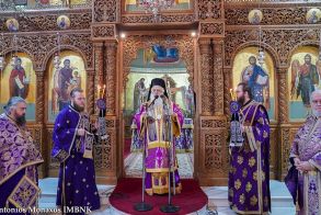 Προηγιασμένη  Θεία Λειτουργία στον πολιούχο της  Βεροίας