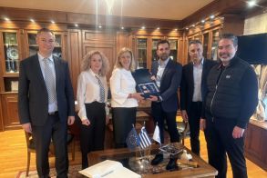 Το Επιμελητήριο Ημαθίας  επισκέφθηκε η Γενική  Πρόξενος της Ρουμανίας 