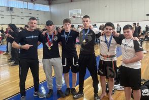 Στο event πολεμικών τεχνών με αγώνες σε όλα τα στυλ (BJJ-MMA-KICKFIGHT) τα παιδιά του Συλλόγου Φίλων Αυτοάμυνας