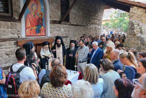 Βέροια: Μετά την αποκατάσταση των μνημείων, έγιναν τα θυρανοίξια της Αγίας Άννης και του Χριστού Παντοκράτορος, παρουσία της Υπουργού Πολιτισμού