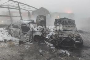 Ζευγάρι, 72 και 69 χρόνων, τα  απανθρακωμένα θύματα του τροχαίου στα διόδια Πολυμύλου -Στον εισαγγελέα χθες ο 38χρονος οδηγός της νταλίκας