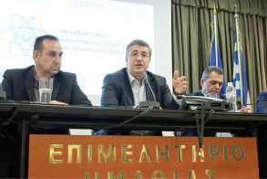 Στο Επιμελητήριο Ημαθίας: Την πρώτη δράση ενίσχυσης  της επιχειρηματικότητας από το νέο ΕΣΠΑ της Περιφέρειας  Κ. Μακεδονίας παρουσίασε ο Απόστολος Τζιτζικώστας