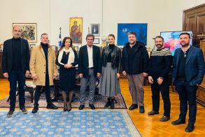 Σε ευρεία συνάντηση και συζήτηση για τον Πολιτισμό  της Μακεδονίας και της Θράκης, συμμετείχε η Ιφιγένεια Βλαχογιάννη